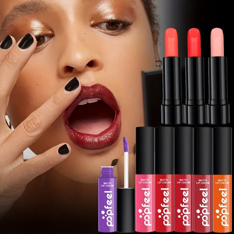 【Merry, Merry Christmas】 Makeup Gift Set, Face Eye Lip Hand Cosmetics With Matching Makeup Tools , Full Range Makeup Kits With Cosmetics Bag