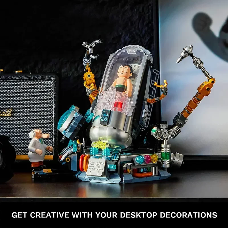 Astro Boy Building Set For Adults: Mechanical Repair Stage Building Kits For Adults, Astro Boy Collectible Build-and-Display Model For Home Or Office